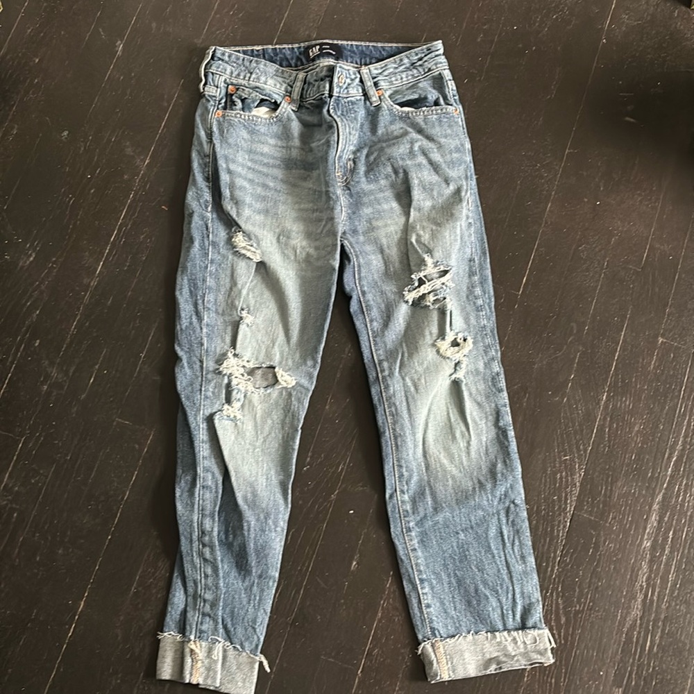 Gap distressed jeans
